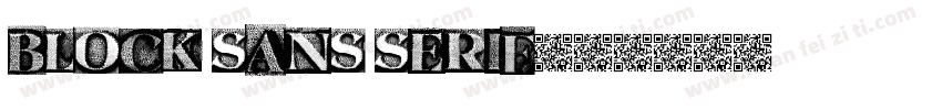 Block Sans Serif字体转换